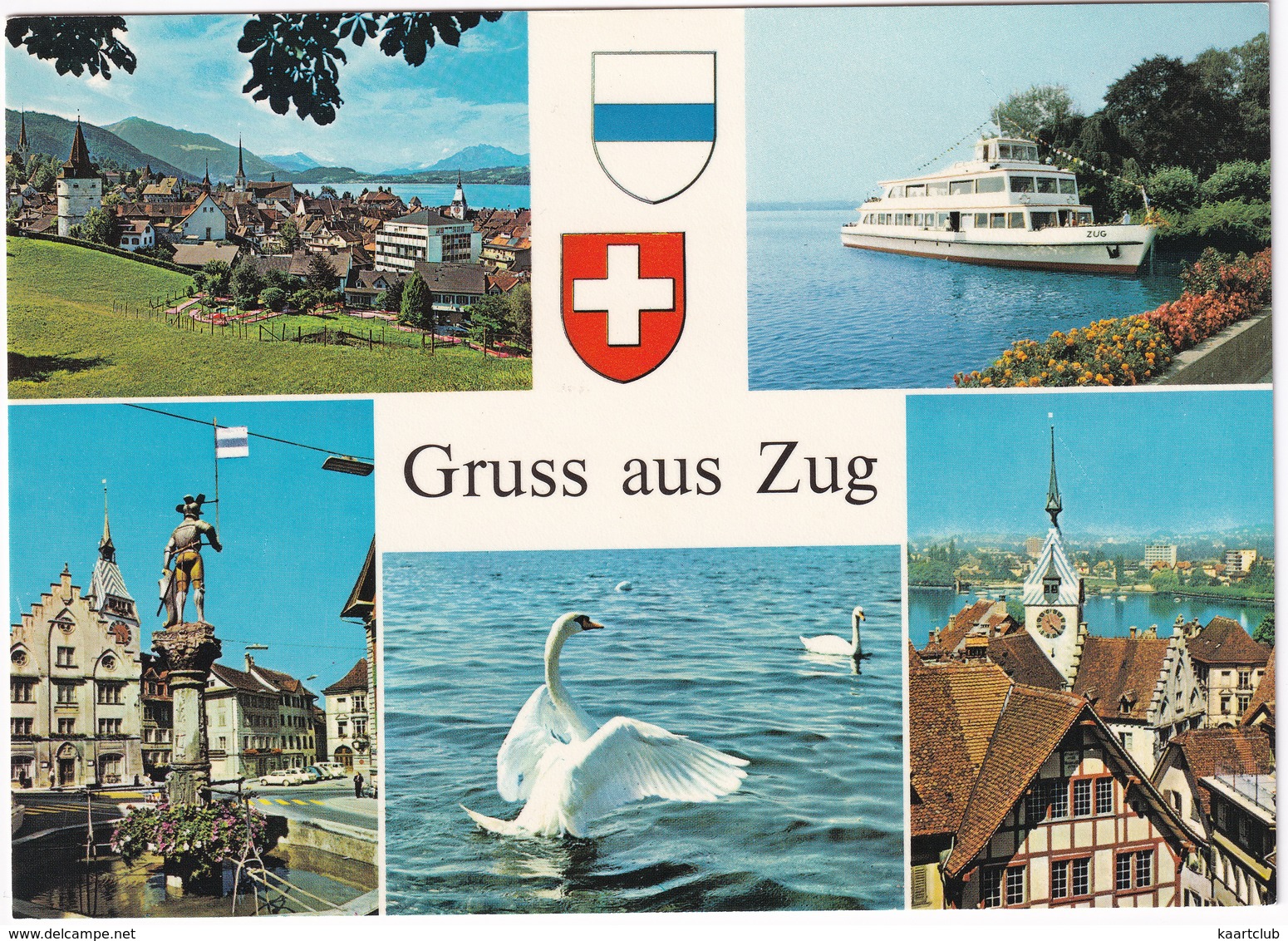 Gruss Aus Zug: SALONBOOT 'ZUG'   - (Suisse/Schweiz) - Zoug