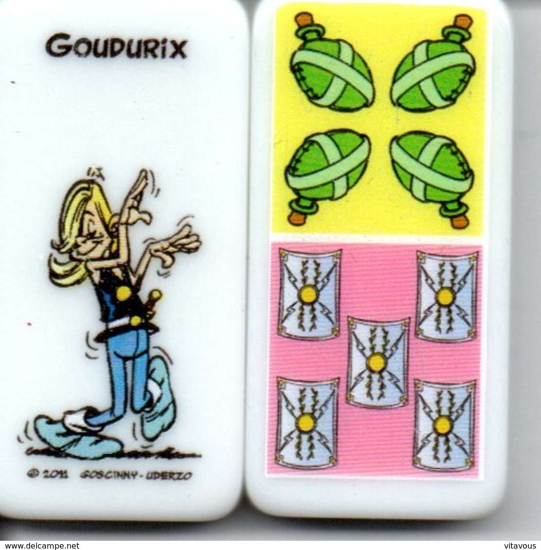 Goudurix - Domino Astérix -  Figurine BD Jeu - Autres & Non Classés