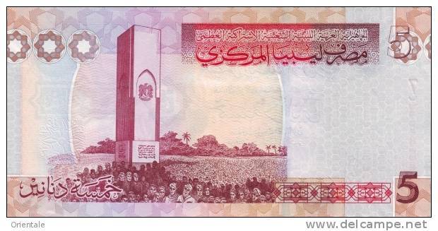 LIBYA P. 72 5 D 2009 UNC - Libye