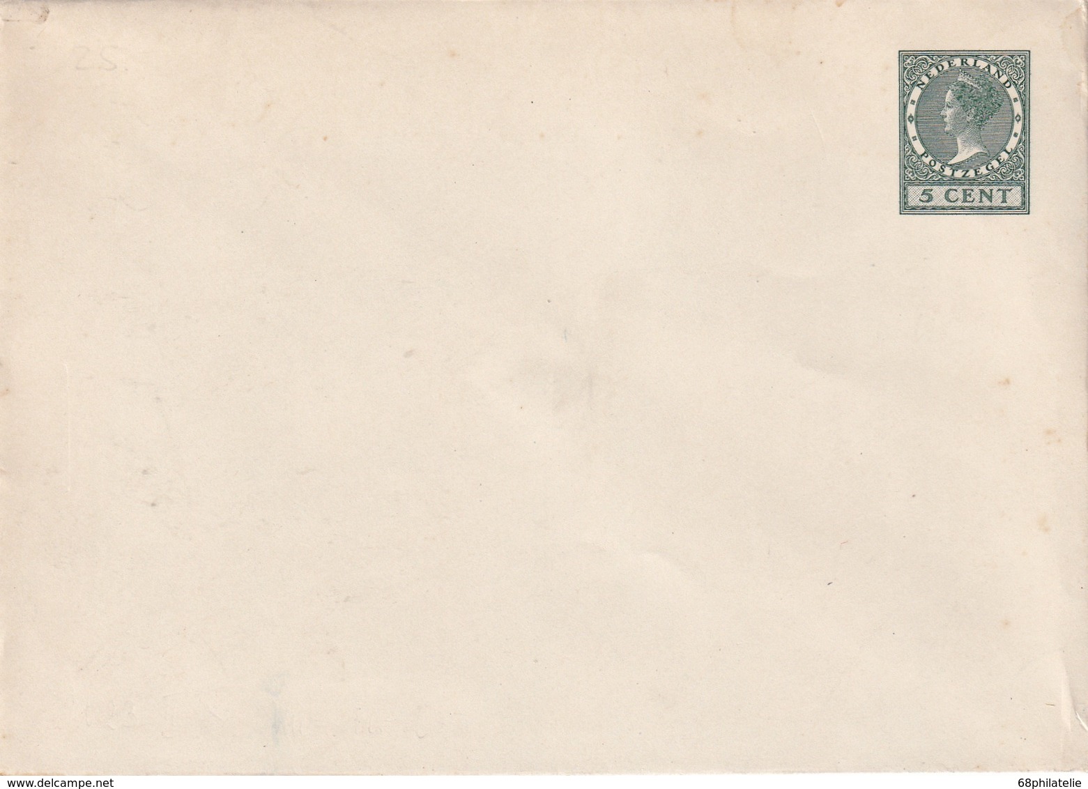 PAYS-BAS   ENTIER POSTAL/GANZSACHE/POSTAL STATIONERY LETTRE - Postal Stationery