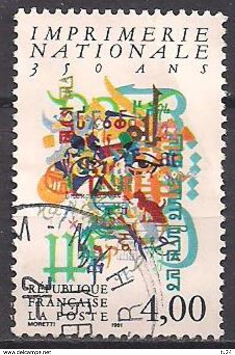 Frankreich  (1991)  Mi.Nr.  2830  Gest. / Used  (8ae17) - Gebraucht