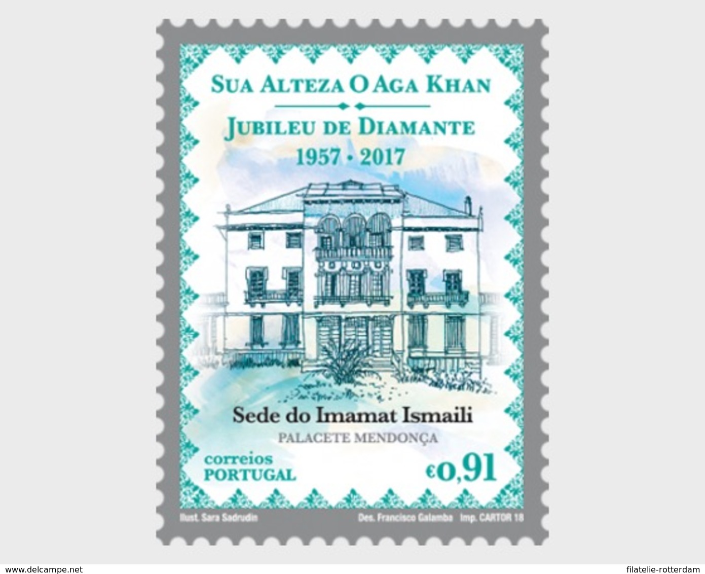 Portugal - Postfris / MNH - Aga Khan 2018 - Ongebruikt