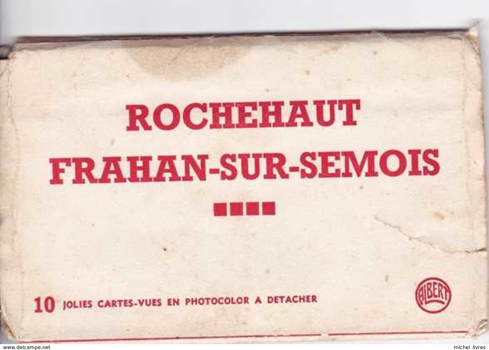 Rochehaut - Frahan Sur Semois - 10 Cartes-vues En Photocolor à Détacher - Pas Circulé - Ed Willeme-Godard - Bouillon