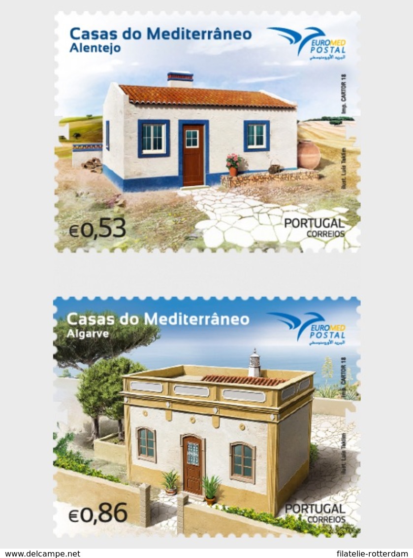 Portugal - Postfris / MNH - Complete Set Meditterrane Huizen 2018 - Ongebruikt