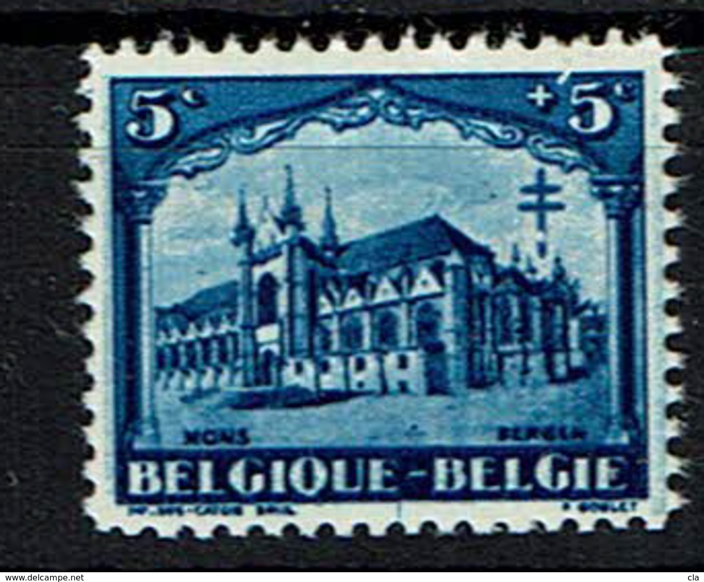 267  **  Essai De Couleur  Bleu Dentelé - Neufs