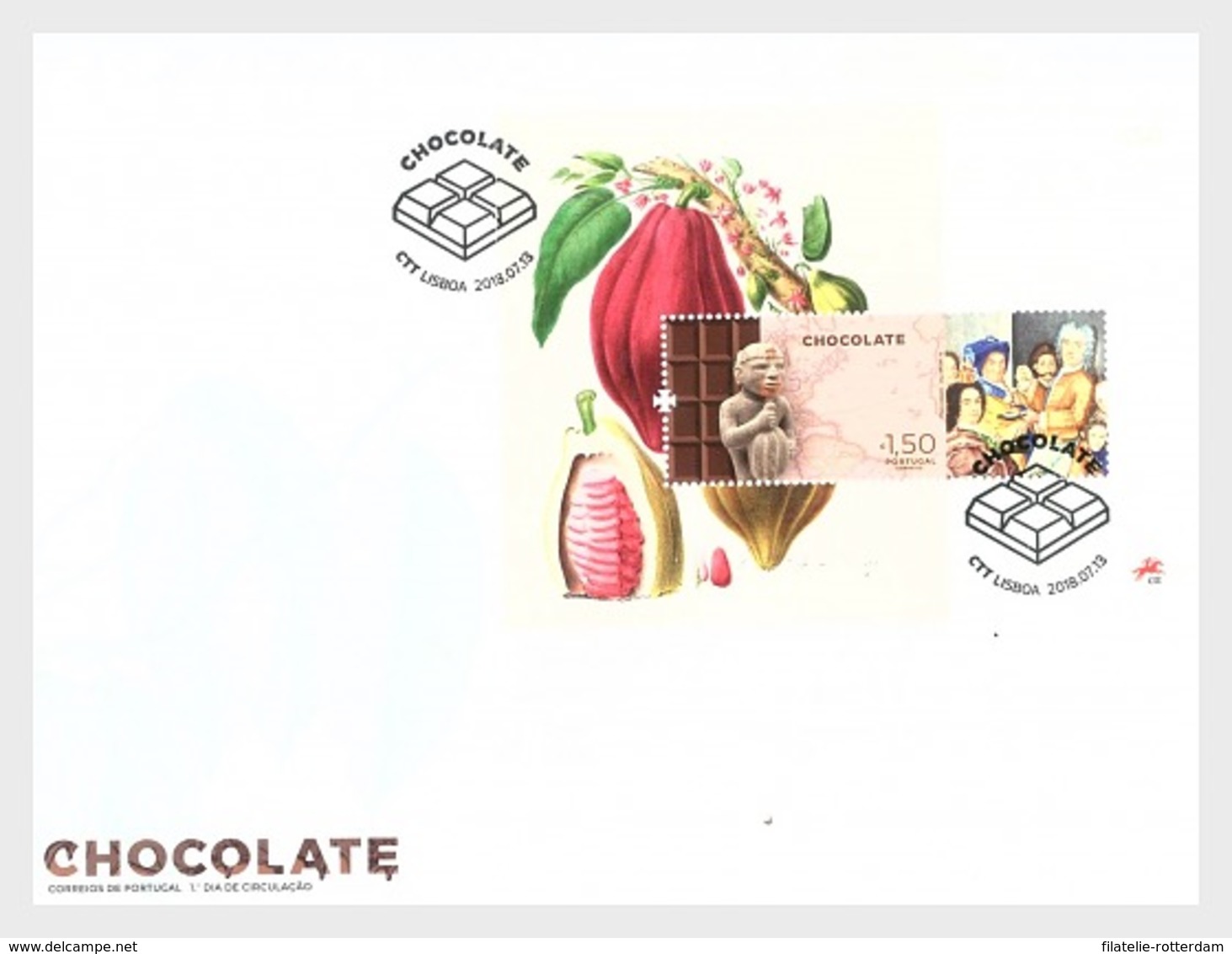 Portugal - Postfris / MNH - FDC Sheet Chocolade 2018 - Ongebruikt