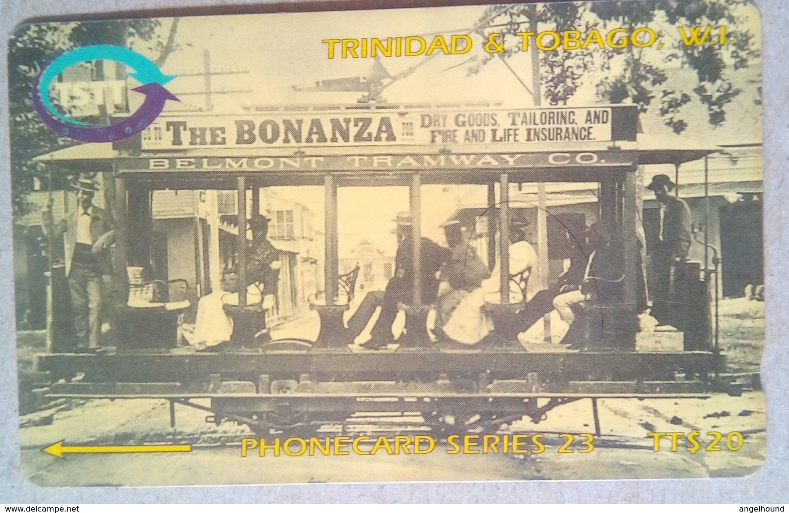 205CTTC Belmont Tramway  TT$20 Slash C/n - Trinité & Tobago