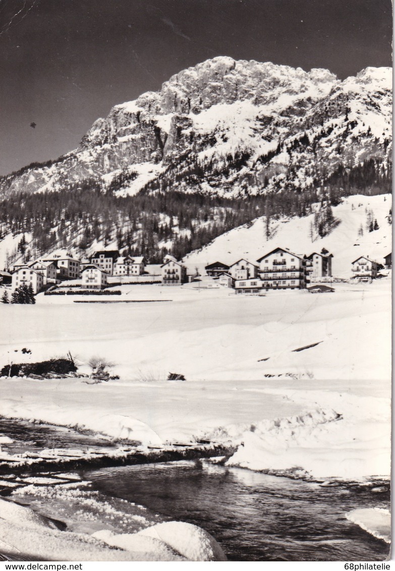 ITALIE CARTE POSTALE DE SAPPADO DI CADORE HOTEL EXCELSIOR TAXEE - 1946-60: Marcophilie