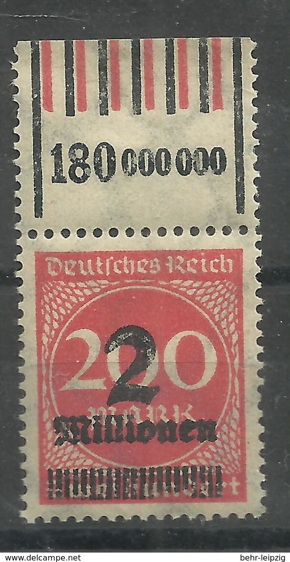 Deutsches Reich 309A> WOR " Briefmarke Mit Walzendruckoberrand (WZ Waffeln) " Postfr. Mi.:6,00 - Nuovi