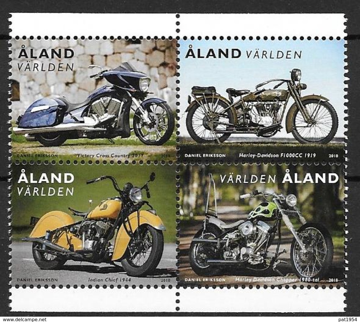 Aland 2018 Série Neuve Motos - Aland