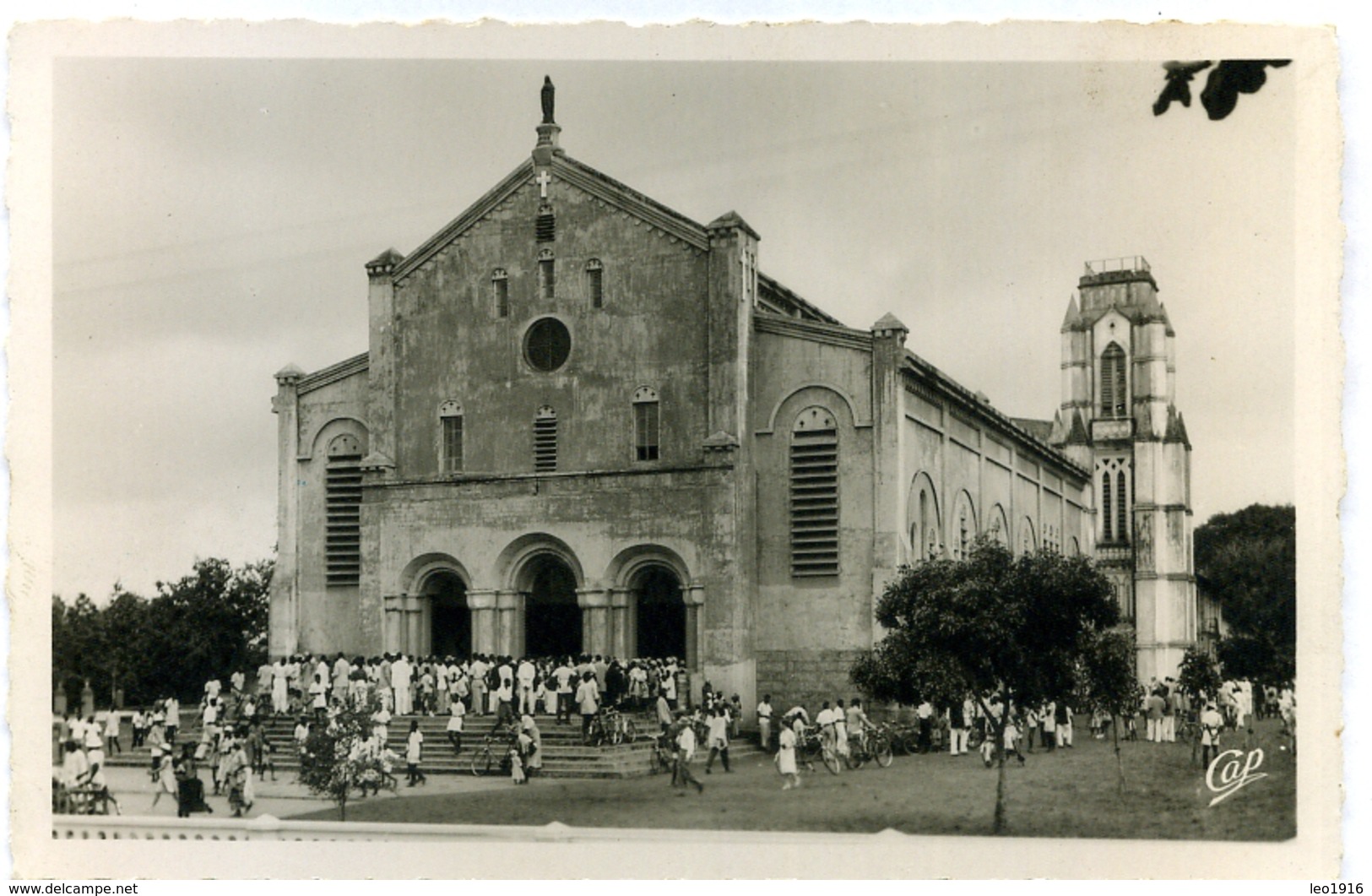 CPA DAHOMEY (Bénin) Porto-Novo Eglise De L'Immaculée-Conception Cathédrale - Dahomey