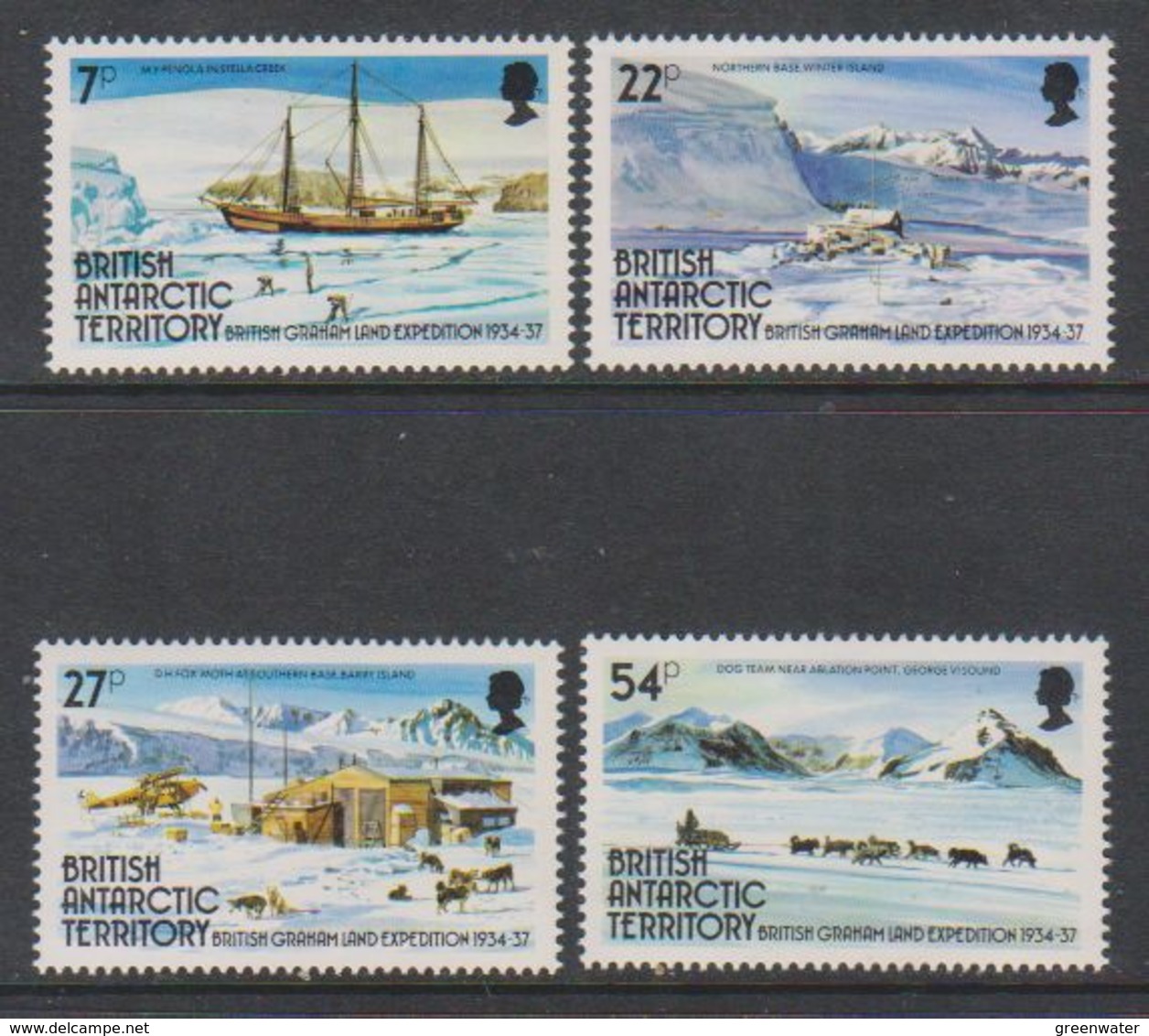 British Antarctic Territory 1985 British Grahamland Expedition 4v   * Mnh (41654) - Neufs