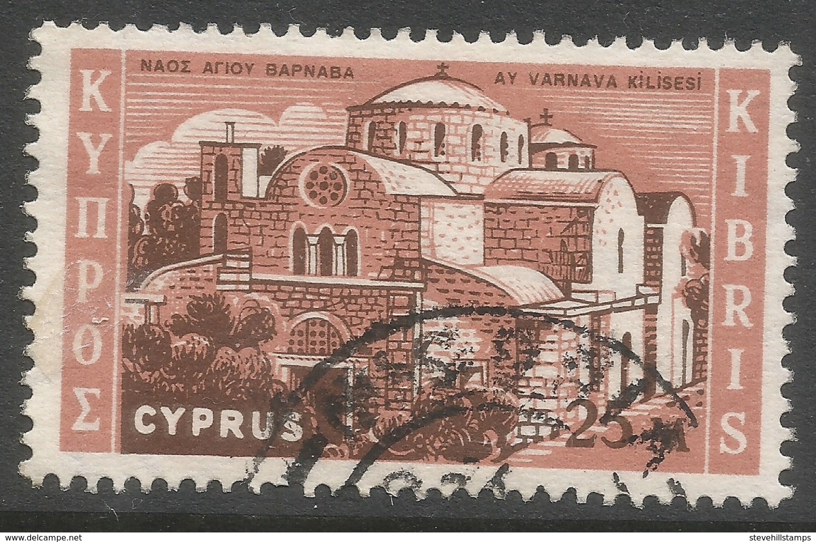 Cyprus. 1962 Definitives. 25m Used. SG 215 - Used Stamps