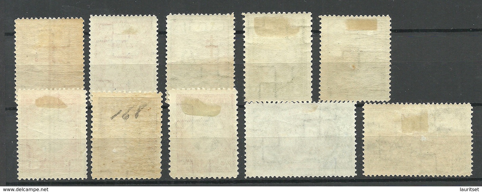 LETTLAND Latvia 1930 Michel 161 - 170 Tuberkulosis * - Lettonie