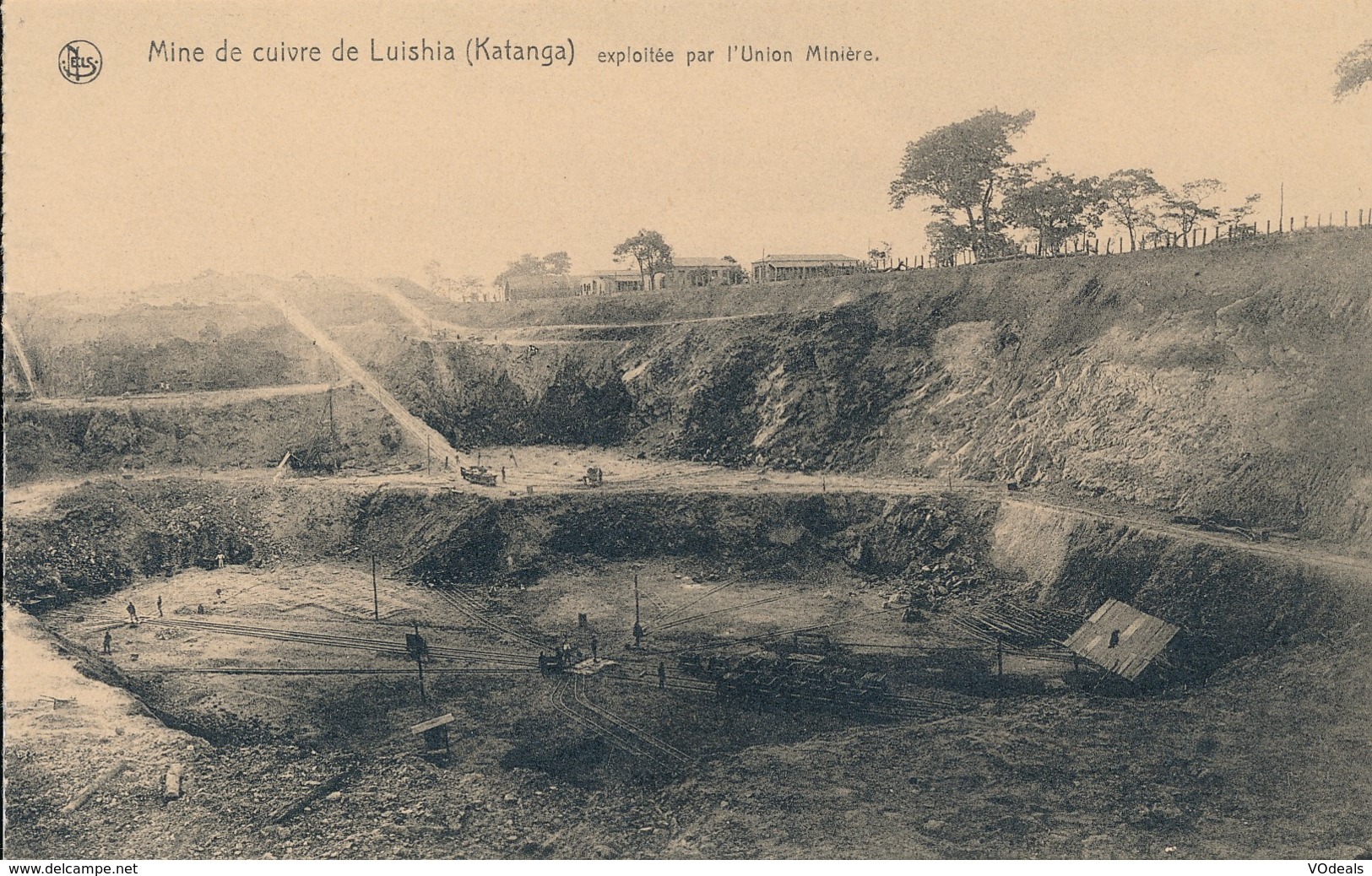 CPA - Afrique - RDC - Congo Belge - Mine De Cuivre De Luishia - Exploité Par L'Union Minière - Congo Belge