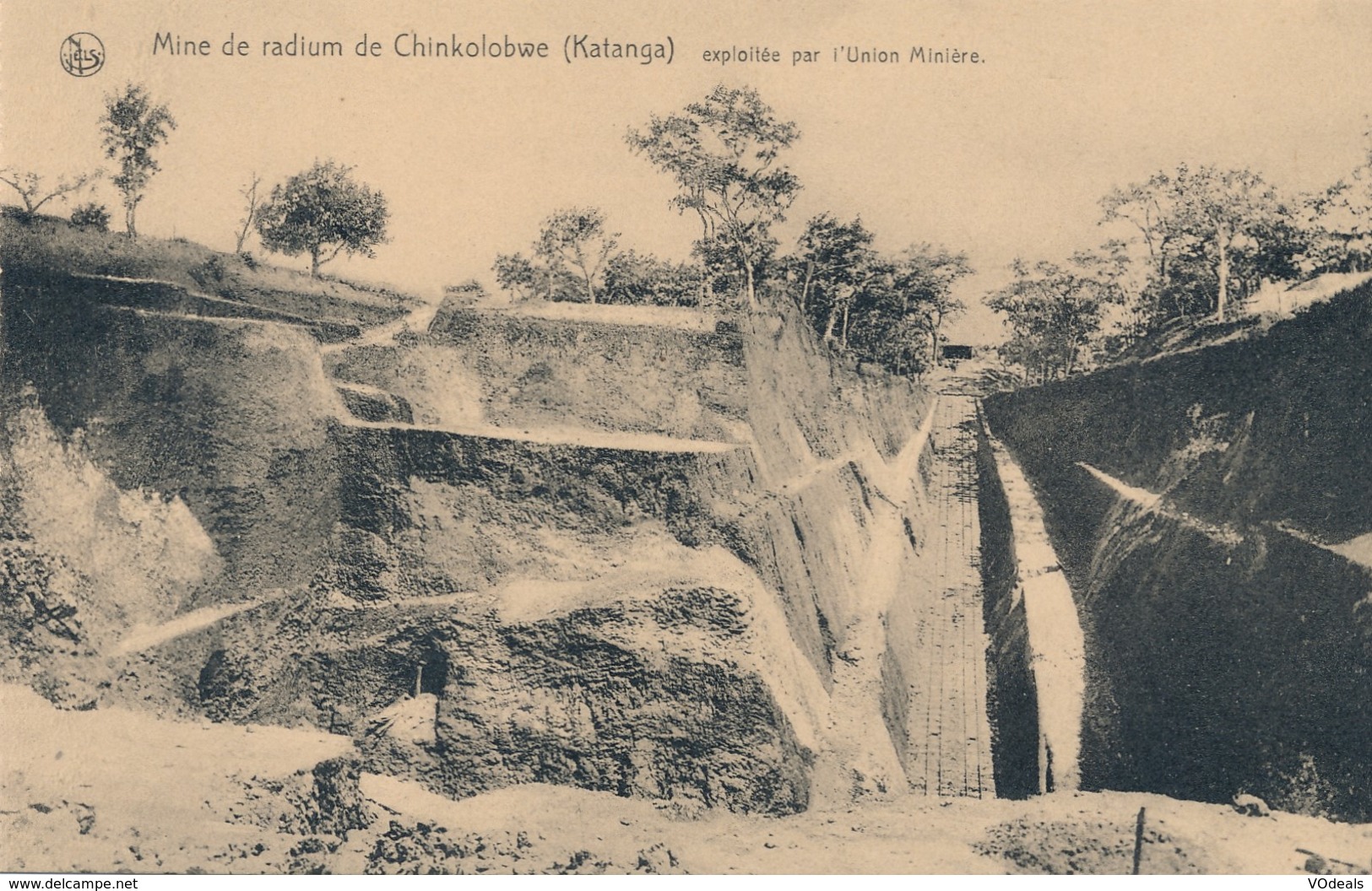 CPA - Afrique - RDC - Congo Belge - Mine De Radium De Chinkolobwe - Exploité Par L'Union Minière - Congo Belge