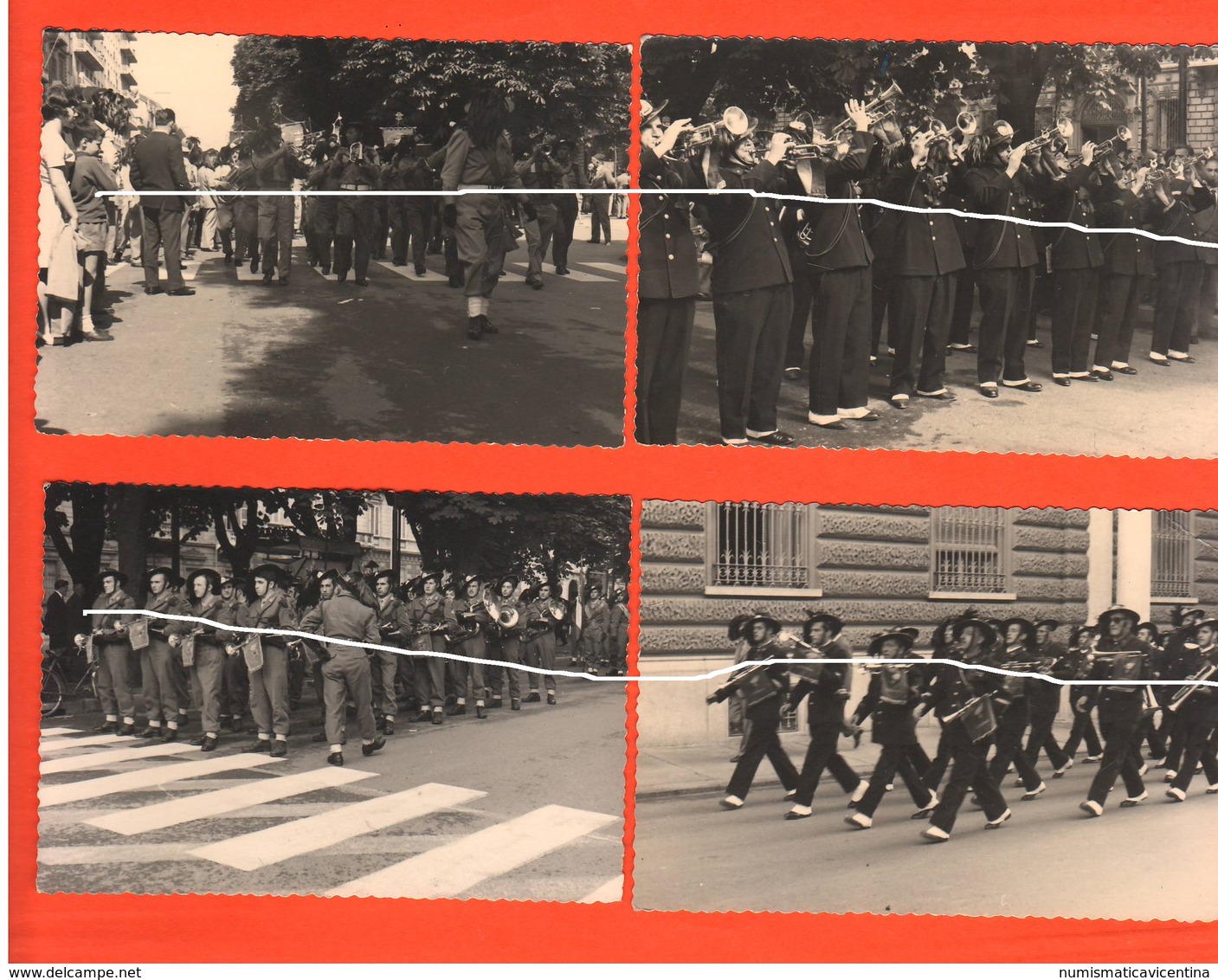 Bersaglieri Adunata Nazionale Torino Maggio 1961  4 Foto - Luoghi