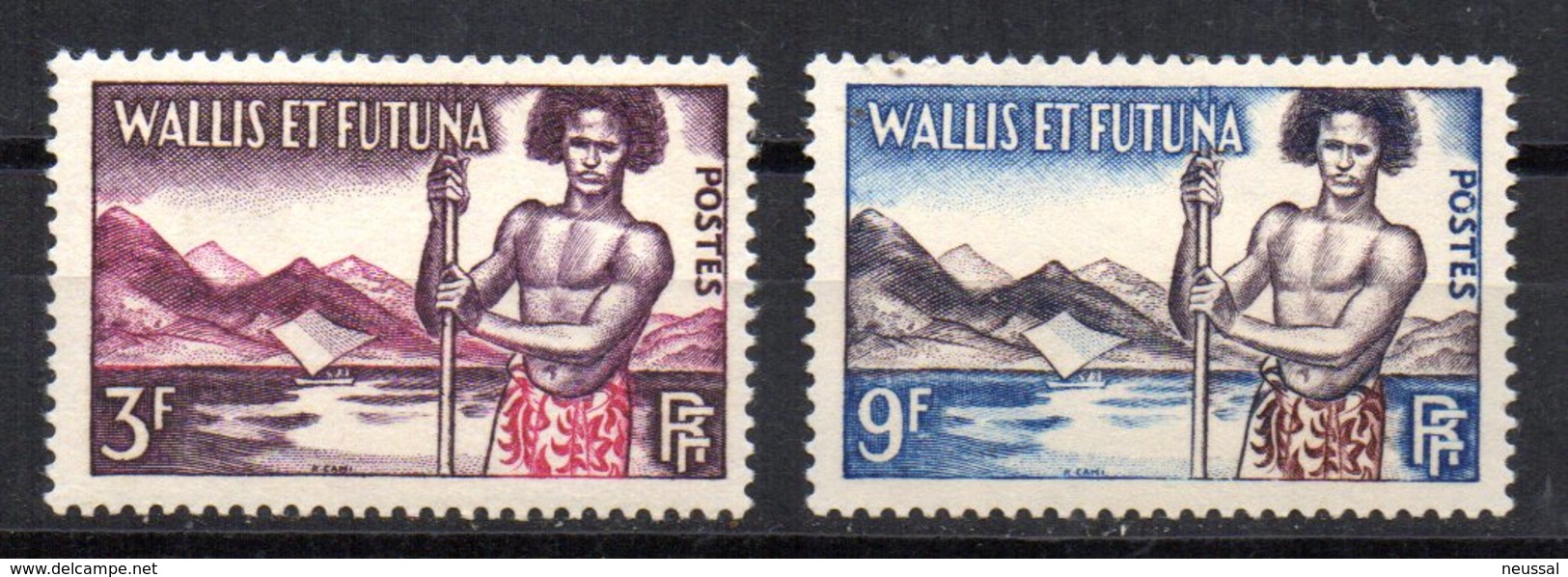 Sellos Sueltos  Nº 157/8   Wallis Et Futuna - Nuevos