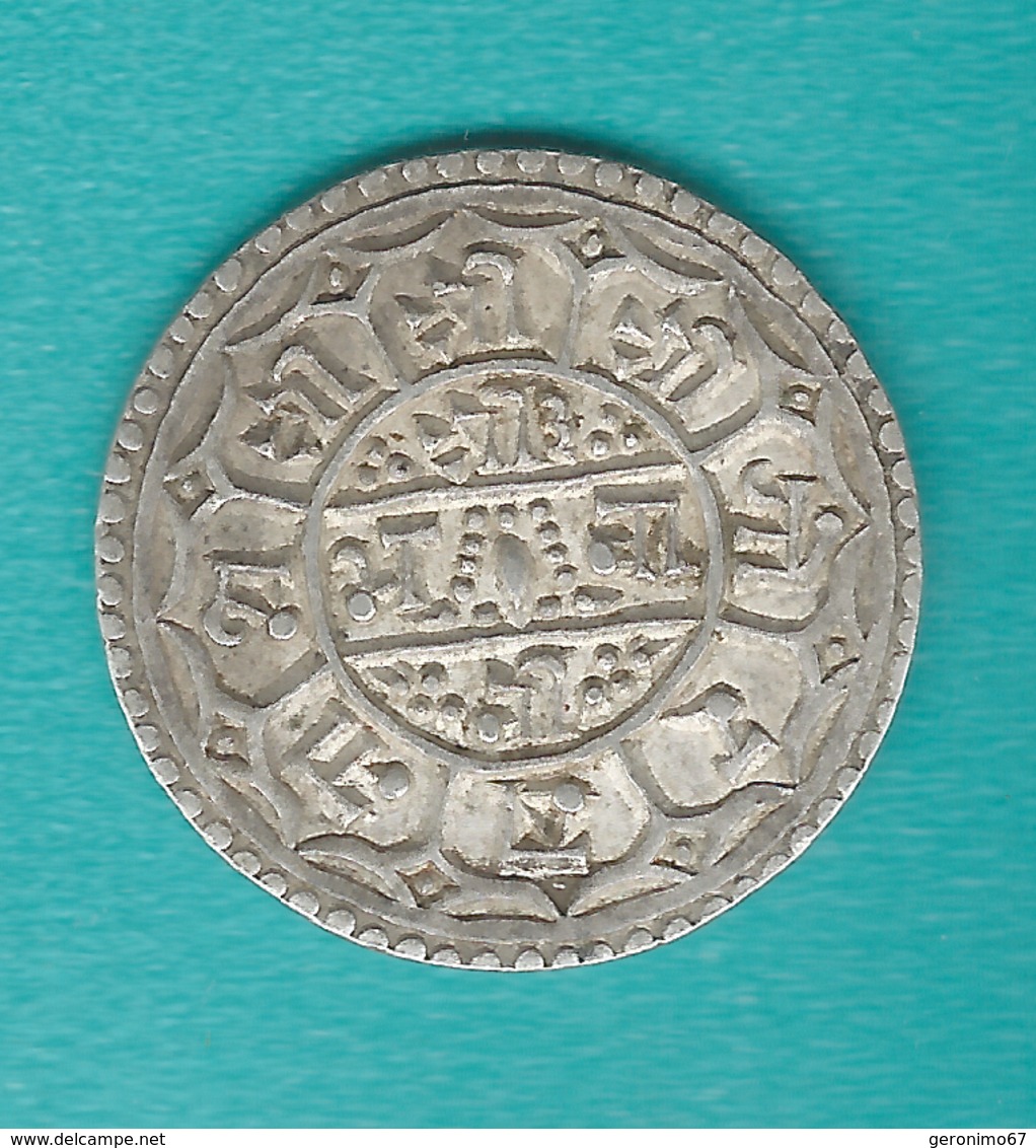 Nepal - Prithvi - 1 Mohar - SE1824 (1902) - KM651.1 (smooth Edge) - Népal