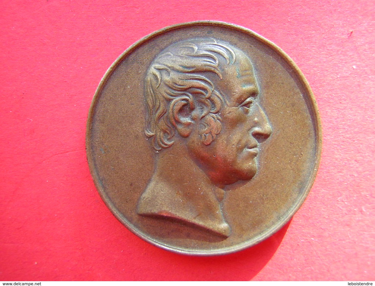 MEDAILLE BRONZE  FRANCIS HENRY EGERTON EARL OF BRIDGEWATER - Autres & Non Classés