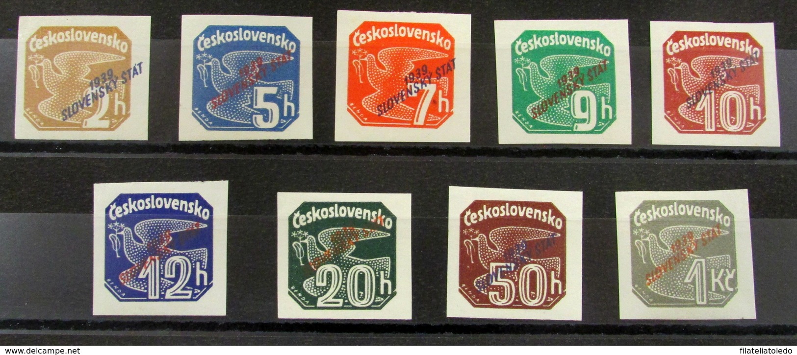 Eslovaquia 1/9 ** - Unused Stamps