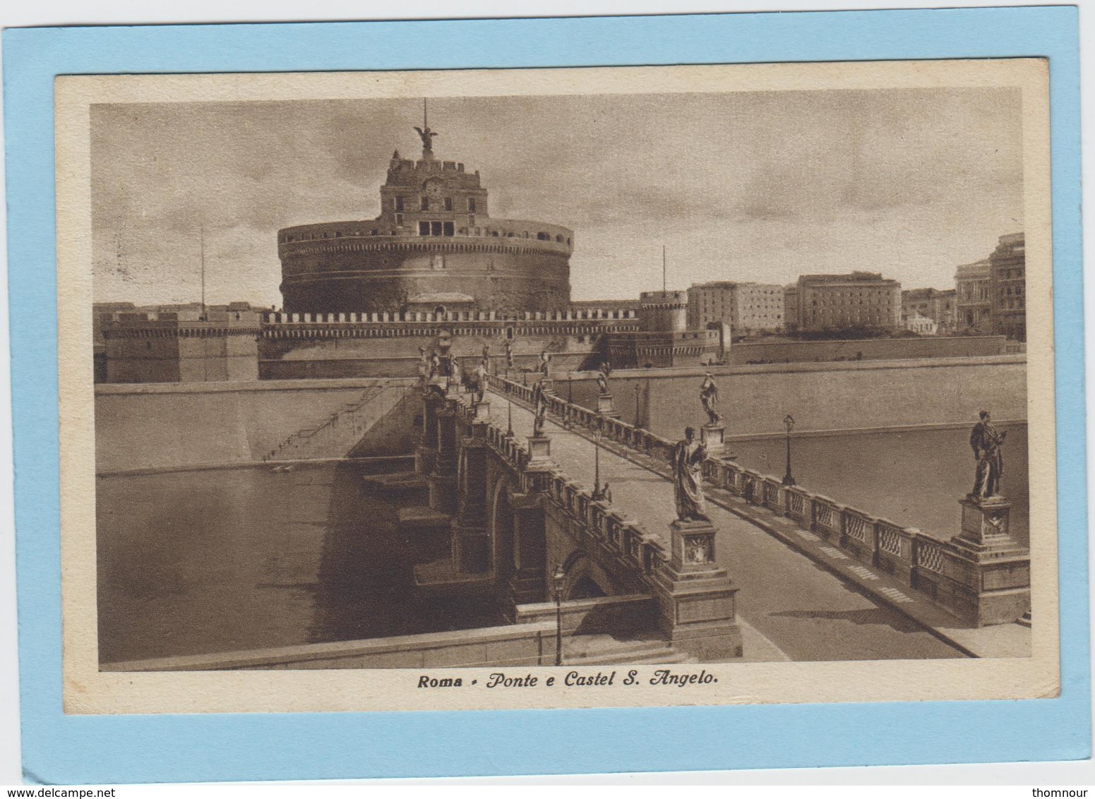 ROMA  -  PONTE  E  CASTEL  S.  ANGELO  -  1934  - - Ponts