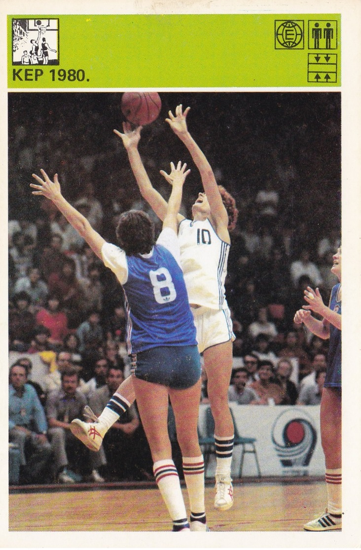 BASKETBALL EURO 80' CARD-SVIJET SPORTA (B226) - Basketball