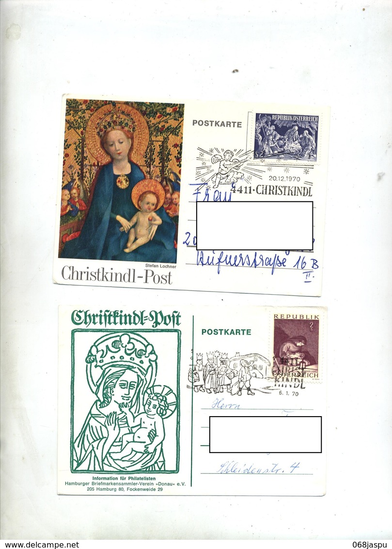 Carte Cachet Christkindeln 1970 - Máquinas Franqueo (EMA)