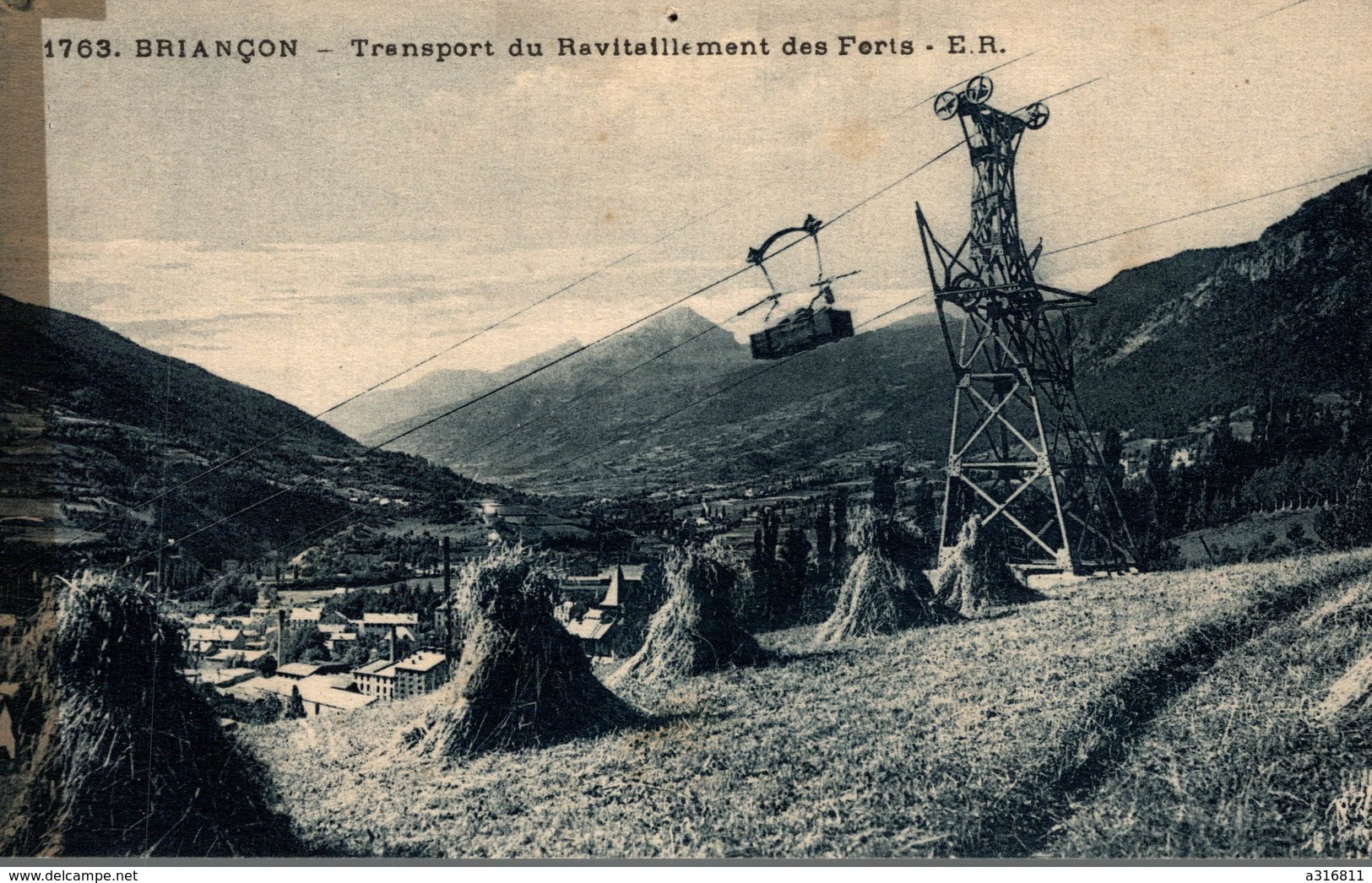 BRIANCON TRANSPORT DU RAVITAILLEMENT DES FORTS - Briancon