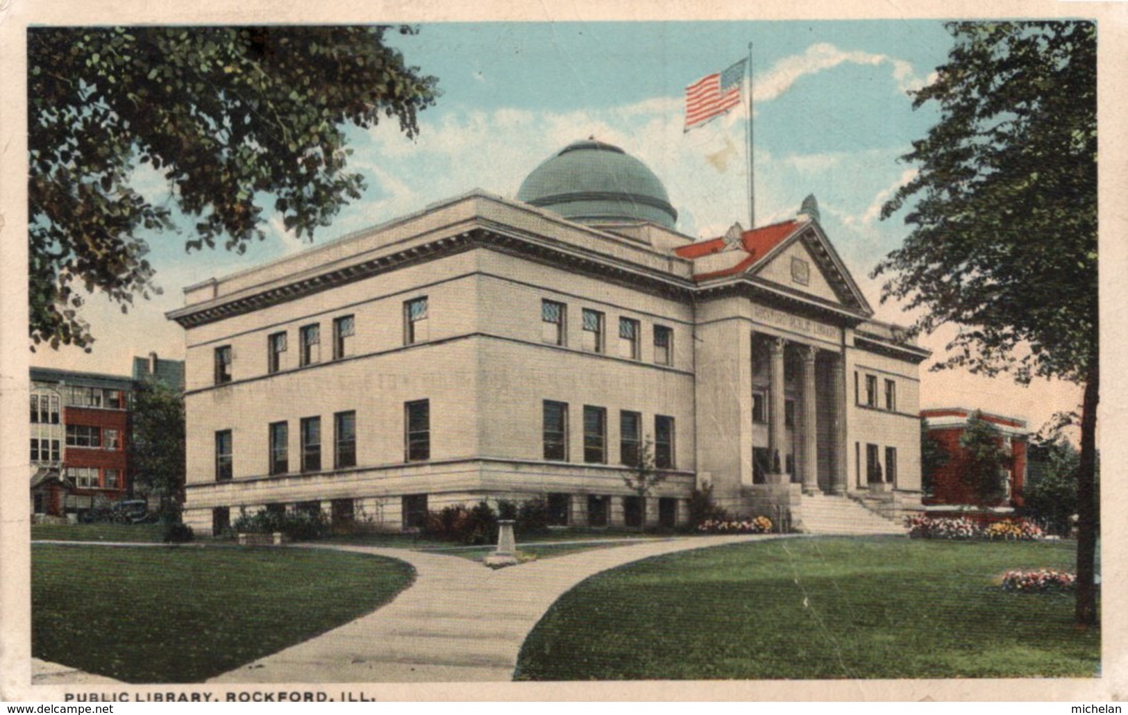 CPA   ETATS-UNIS---PUBLIC LIBRARY,  ROCKFORD - Rockford