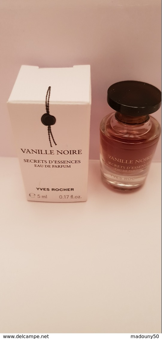 MINIATURE PARFUM  YVES ROCHER  VANILLE NOIRE  SECRETS D'ESSENCES EDP 5ml  2010 - Miniatures Womens' Fragrances (in Box)