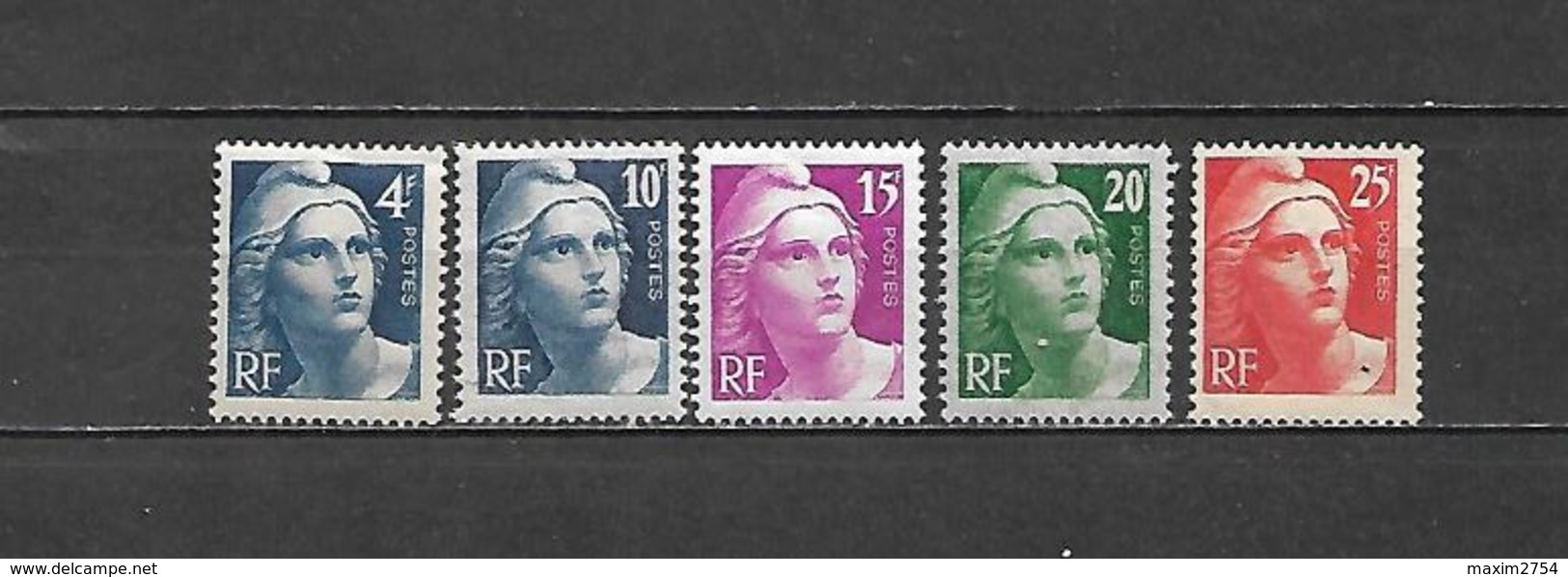 1945/46 - N. 725/29**  (CATALOGO UNIFICATO) - Unused Stamps