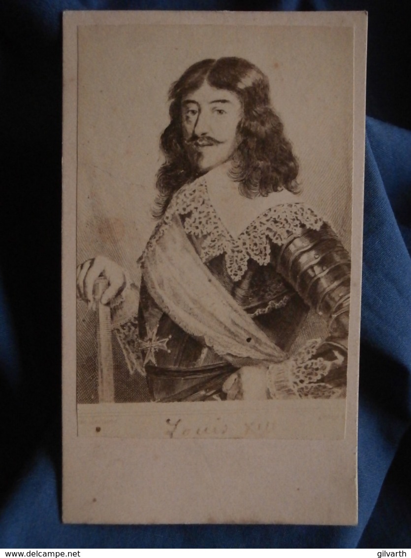 CDV Tirage Albuminé Circa 1865 - Louis XIII L408A - Anciennes (Av. 1900)