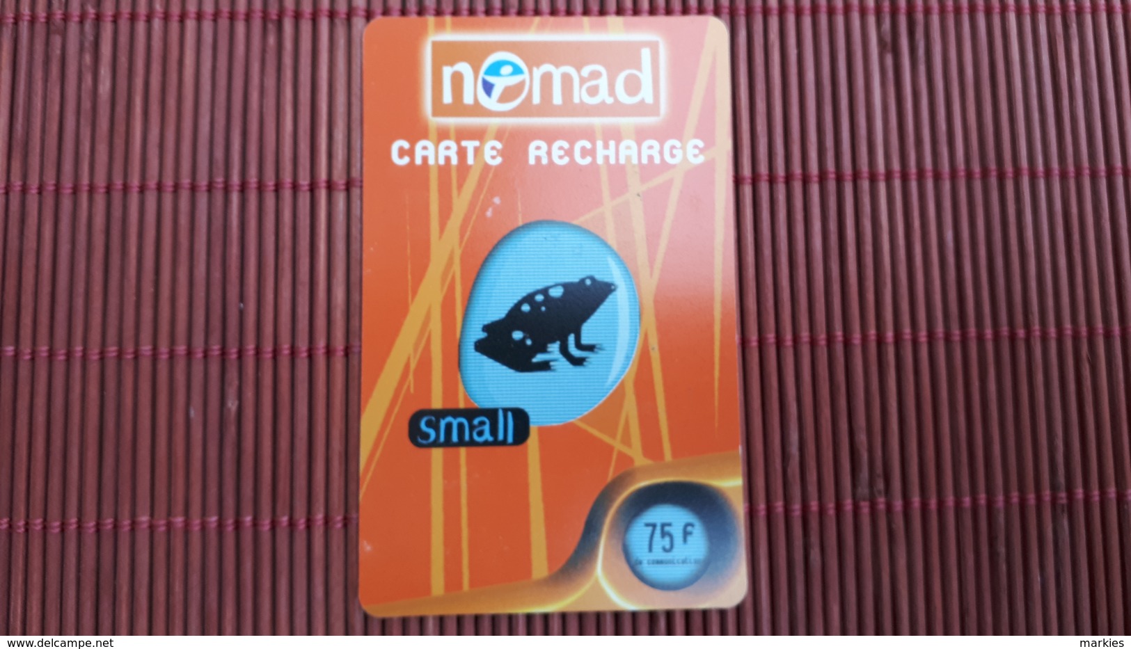 Carte Prepaid Nomad France Used - Nachladekarten (Handy/SIM)