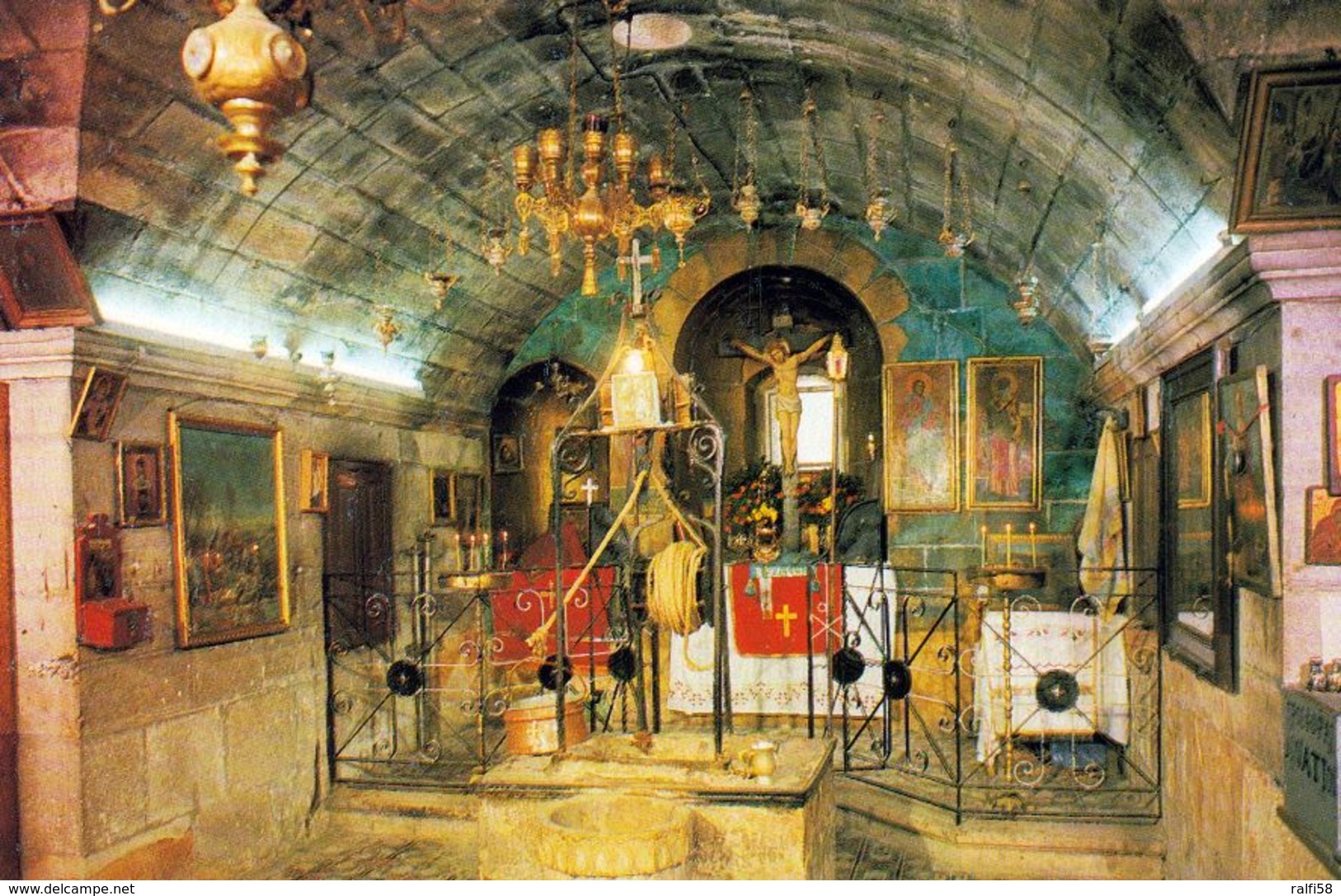 1 AK Palästina * Der Jakobsbrunnen In Der Griechisch-orthodoxe Kirche In Der Stadt Nablus * - Palästina