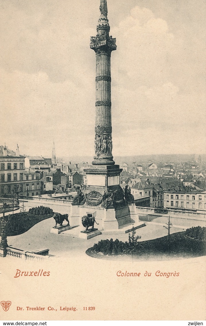 BRUXELLES BRUSSEL COLONNE DU CONGRES CONGRèS - Autres & Non Classés