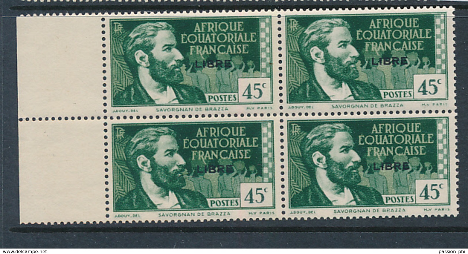 AEF FRANCE LIBRE MAURY DALLAY 129 MNH SANS CHARNIERE - Neufs