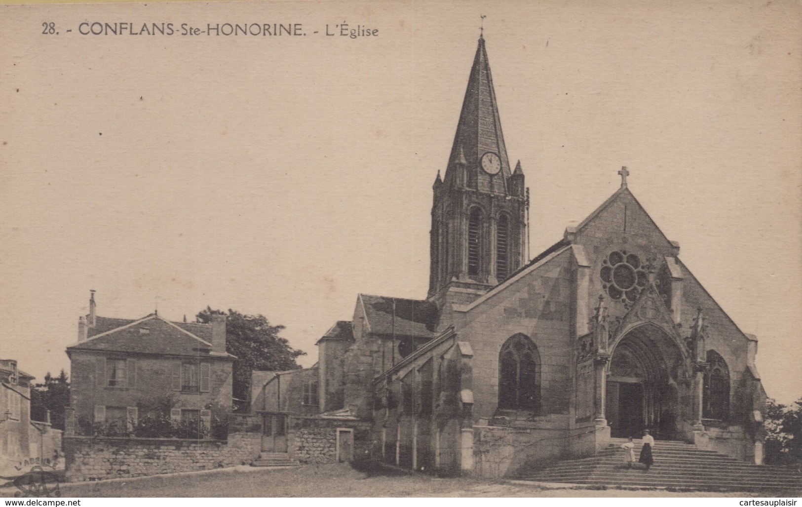 Conflans-Sainte-Honorine : L'Eglise - Conflans Saint Honorine