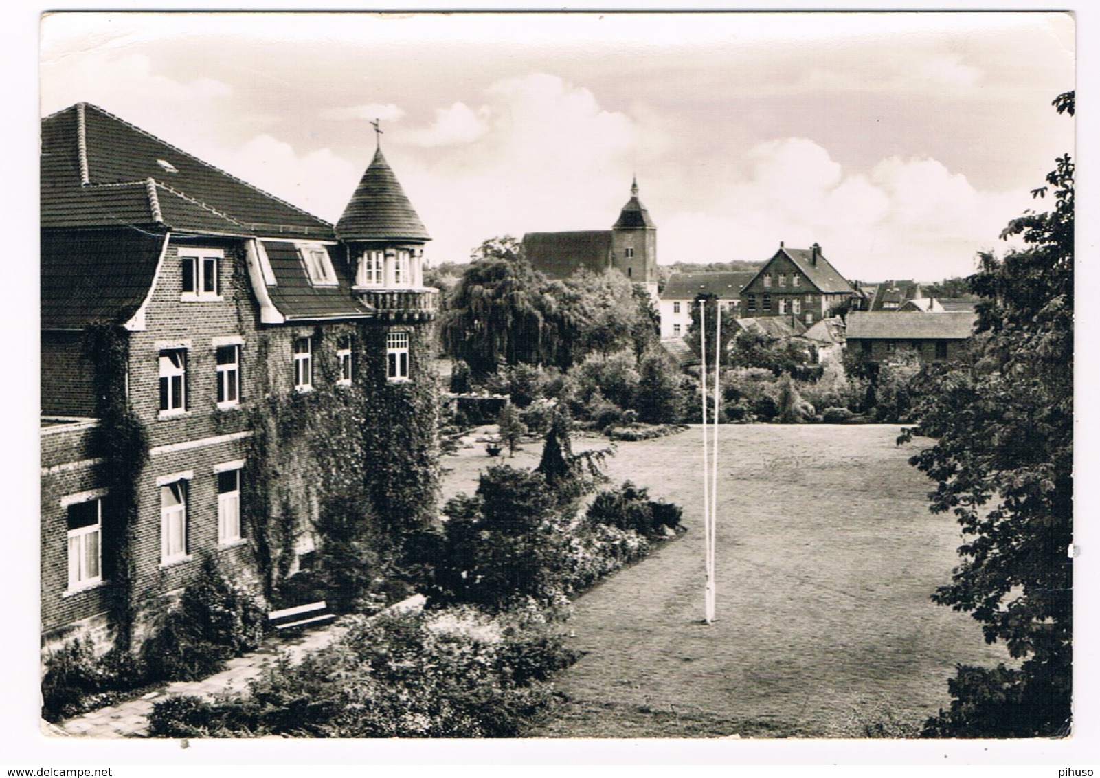 D-9027  WALBECK : Gartenbauschule - Pfarrkirche - Geldern