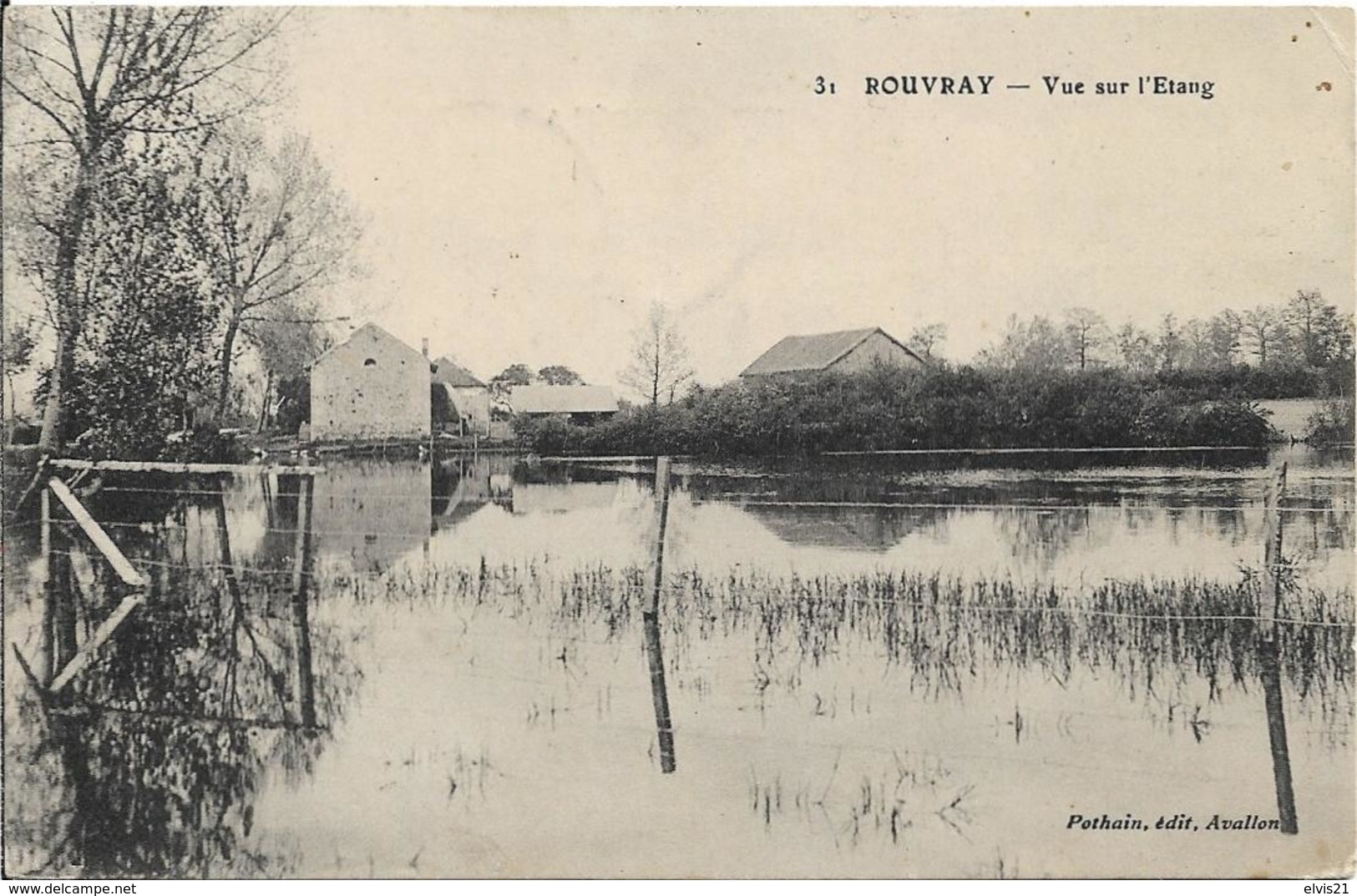 ROUVRAY Vue Sur L' Etang - Autres & Non Classés