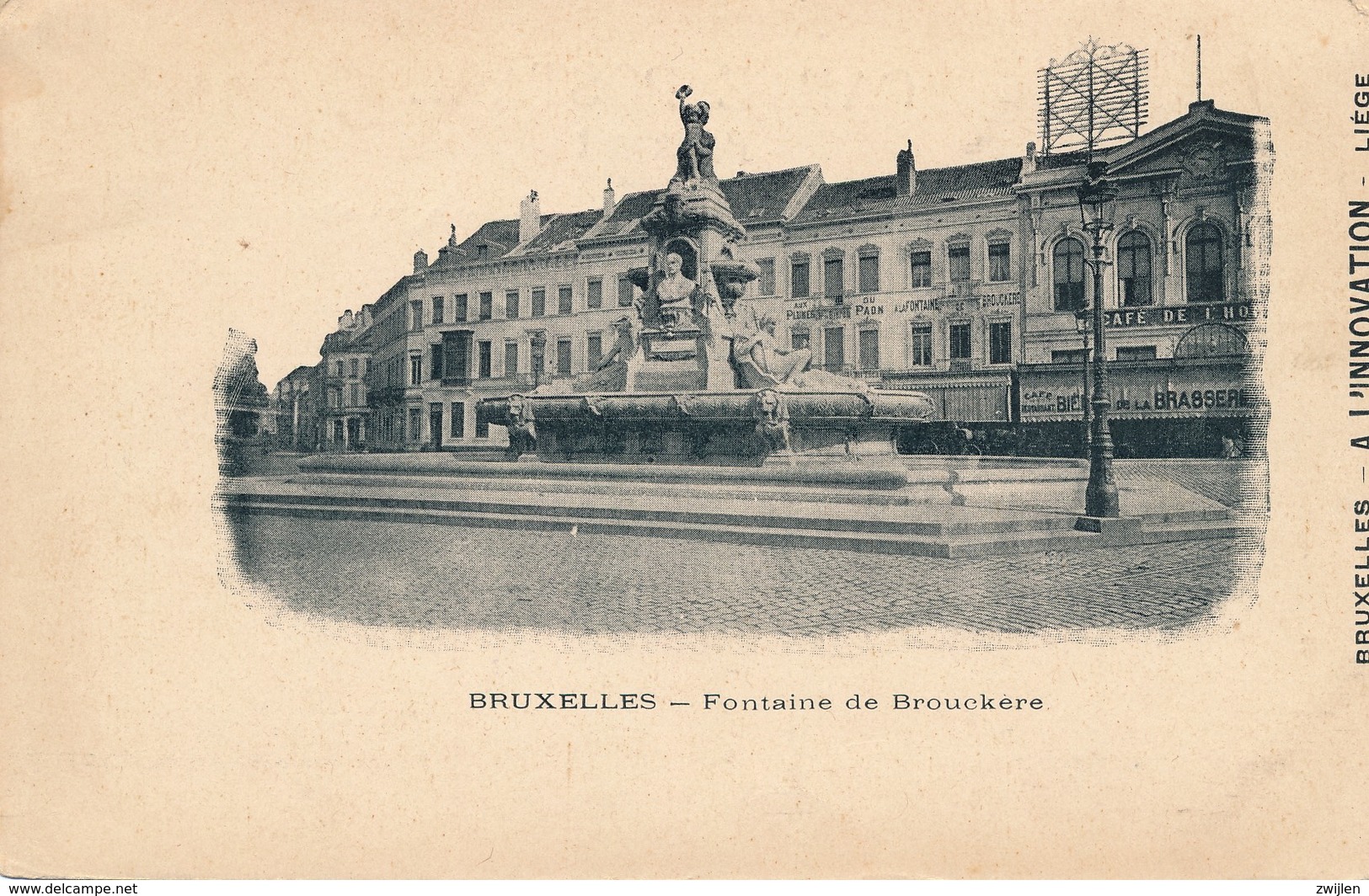 BRUSSEL BRUXELLES FONTAINE DE BROUCKERE A L'INNOVATION - Autres & Non Classés