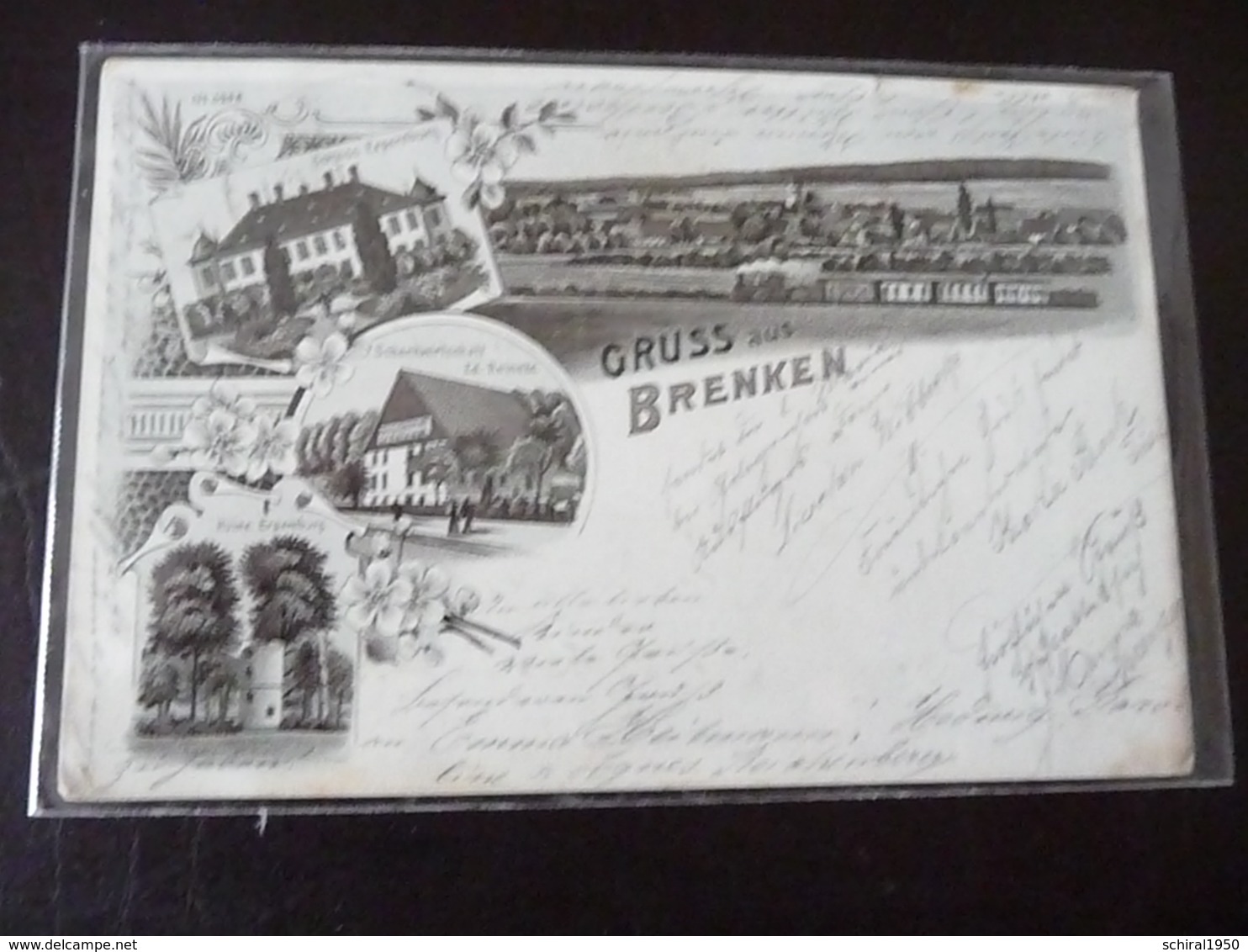 Gruss Aus Brenken Litho 1910 ?  Büren - Paderborn