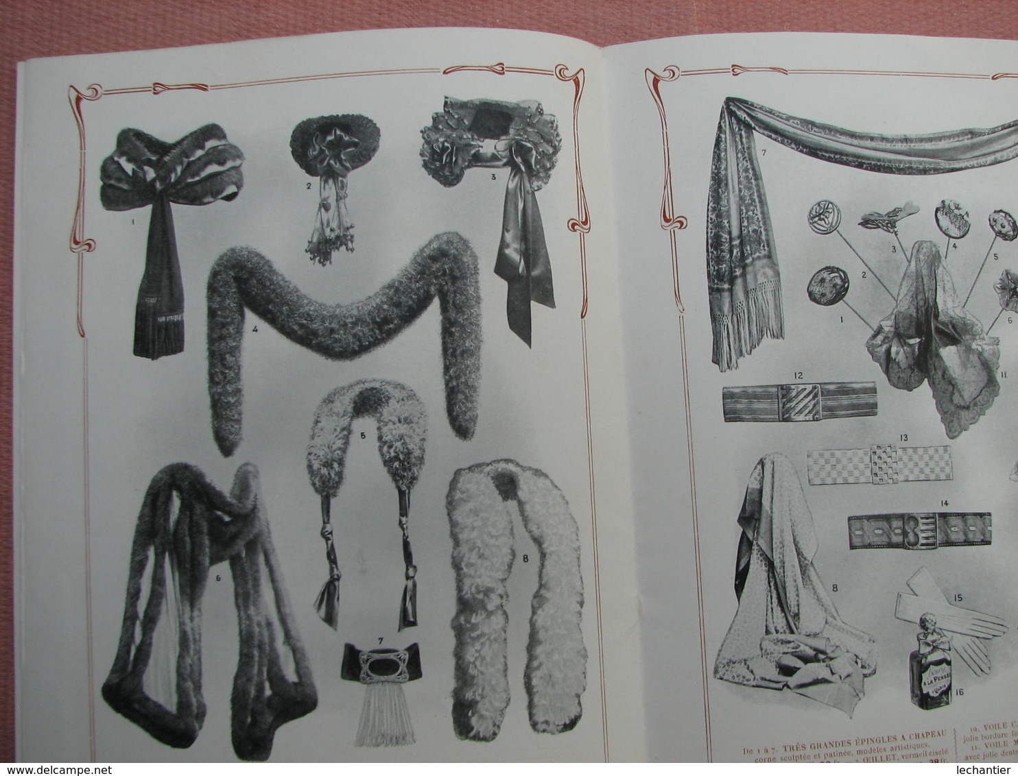 Henry à La Pensée SUPERBE Catalogue " Les Elegances De La Saison" Ombrelles,En Cas, Jabot,Sacs. - Textile & Vestimentaire