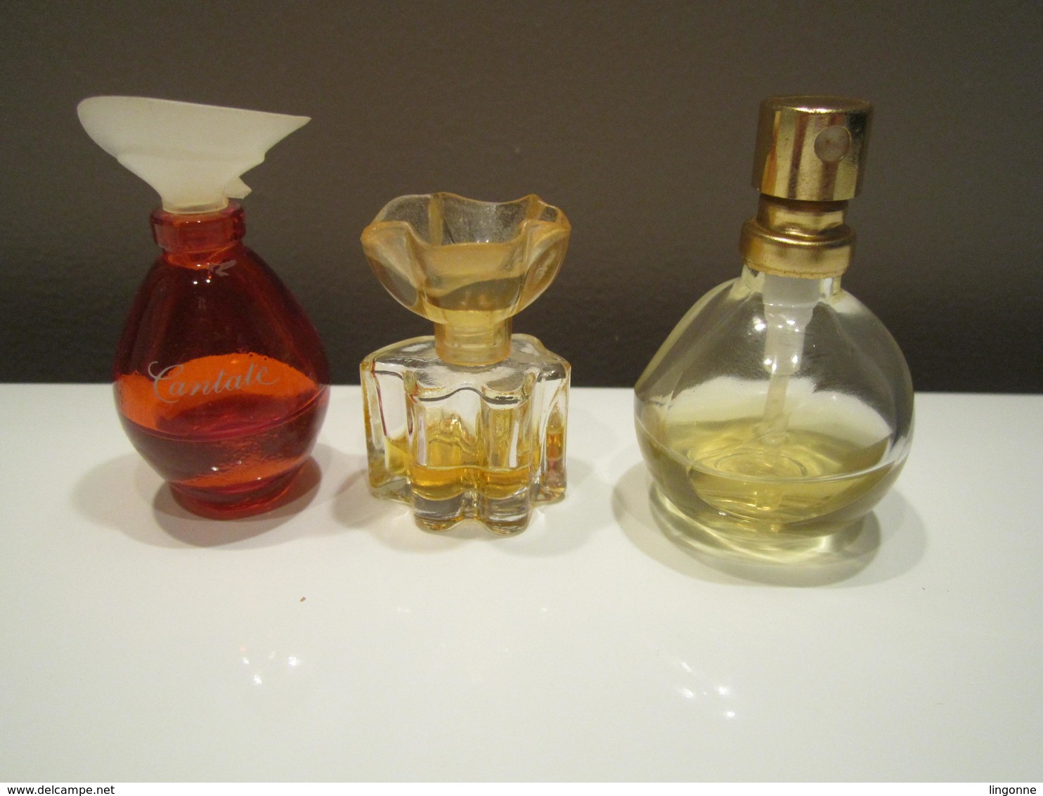 Lot De 3 Mignonnettes De Parfum CANTATE  OSCAR DE LA RENTA - E De T VAPO VENDÔME - Unclassified