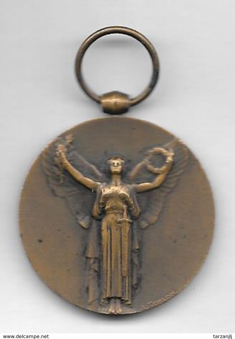 Médaille Décoration Militaire La Grande Guerre Pour La Civilisation WW1 - France