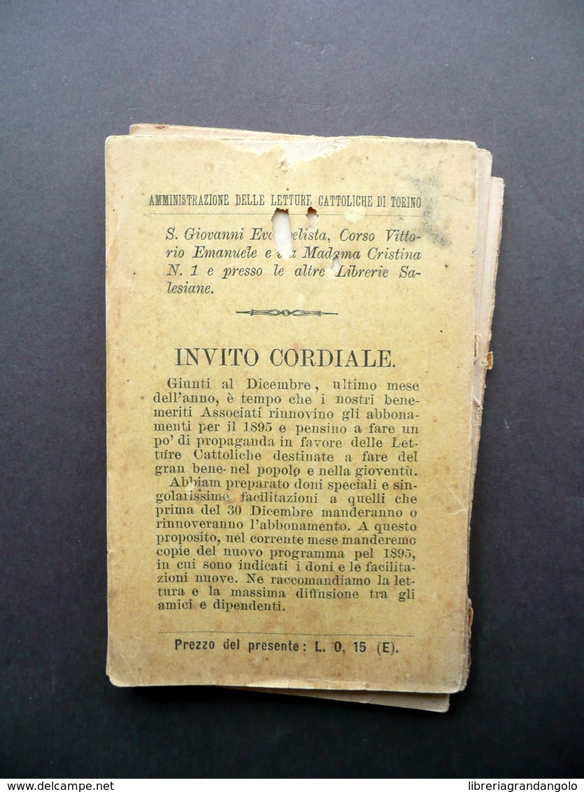 La Santa Casa Di Loreto Memorie Storiche Francesia Tip. Salesiana Torino 1894 - Non Classificati