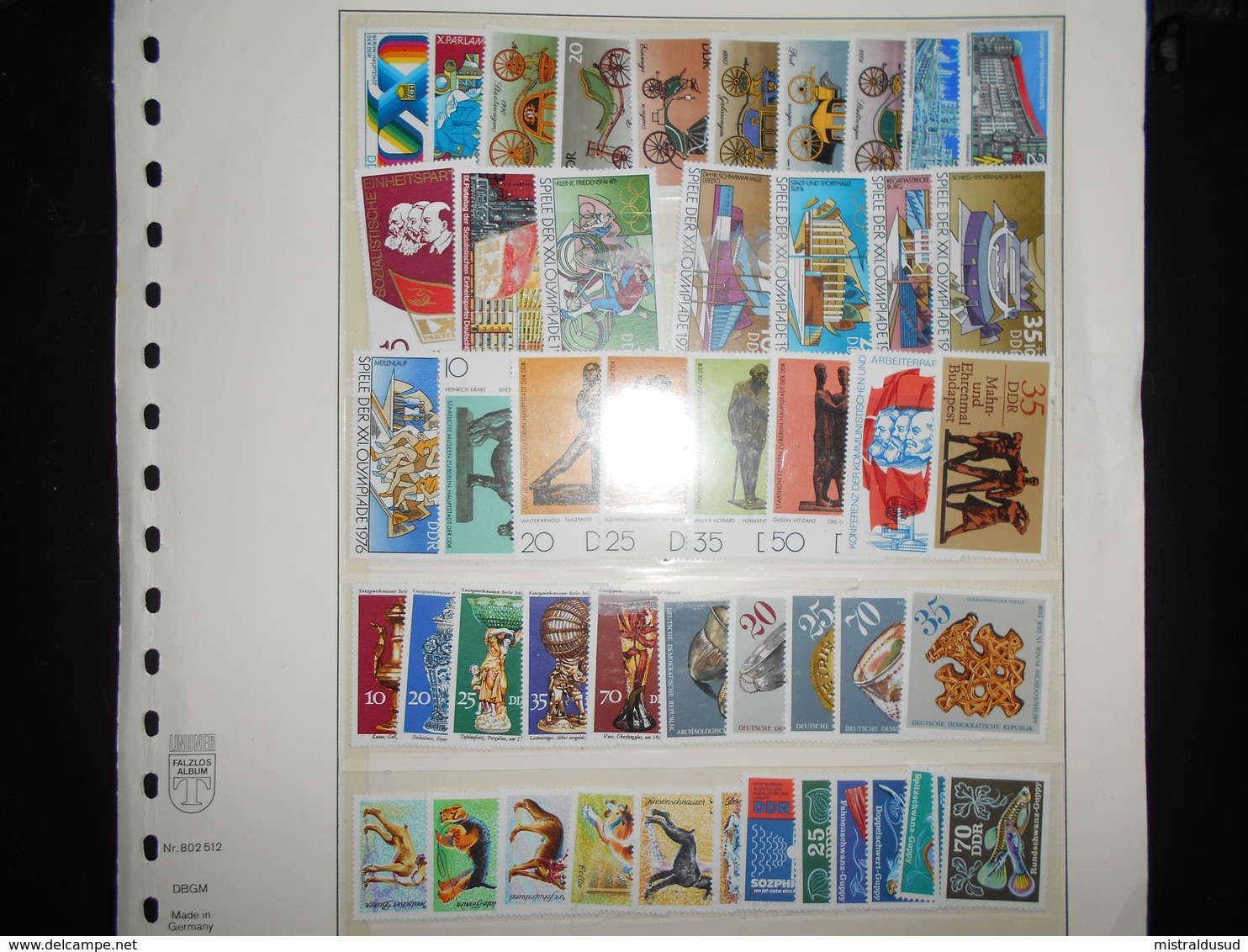 Collection , Ddr 49 Timbres Neuf - Collections (sans Albums)