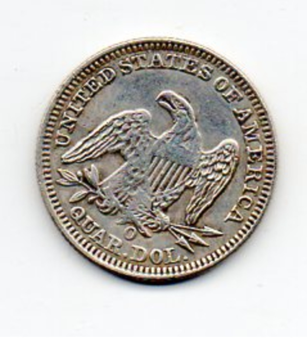 USA : 25 Cts 1849 - 1838-1891: Seated Liberty