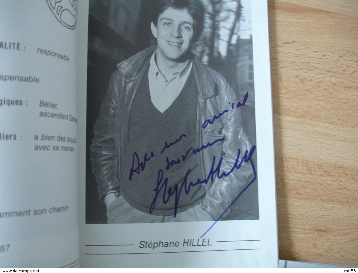 Autographe Signature Manuscrite  Maria Pacome Fncois Perrot Stephen Hillel Sur Programme Theatre - Autres & Non Classés