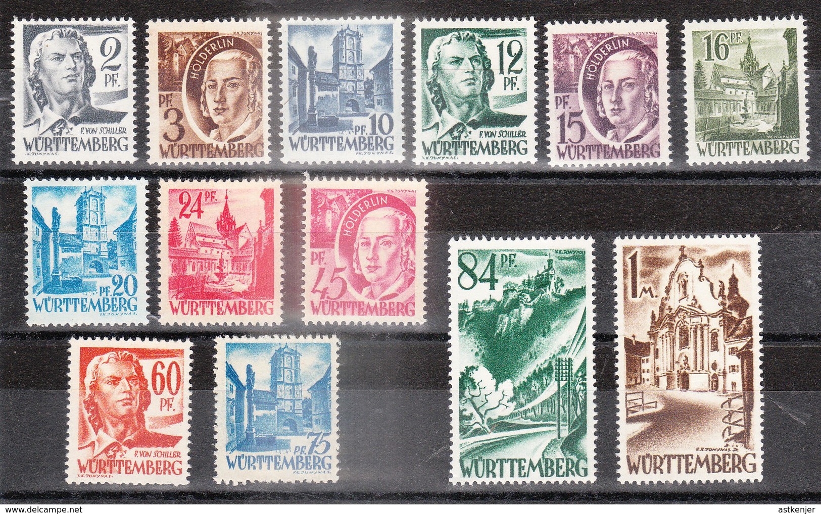 WURTTEMBERG - Petite Collection De Timbres - TOP AFFAIRE - Wurtemberg